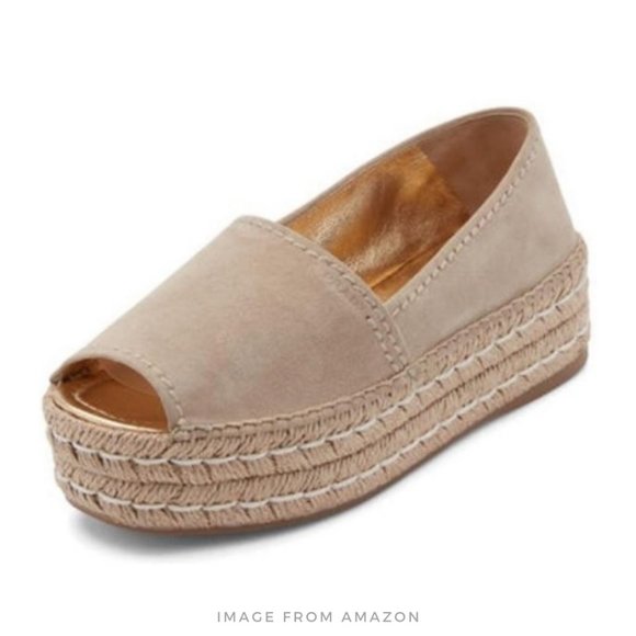 platform espadrilles closed toe